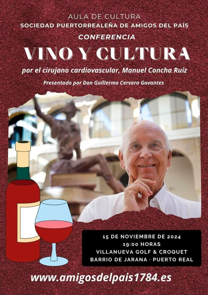 Conferencia: Vino y Cultura en Villanueva Golf & Croquet