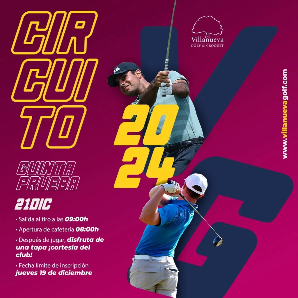 Circuito Villanueva Golf 2024 - Quinta Prueba